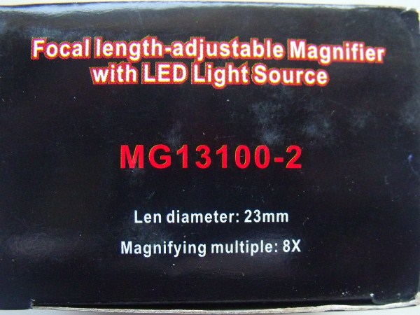 กล้องส่องพระ มีไฟLed มีสเกลเทียบขนาด เคาะเดียว