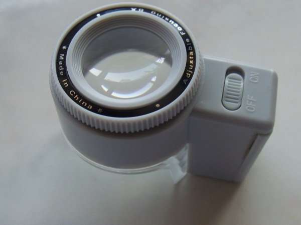 กล้องส่องพระ มีไฟLed มีสเกลเทียบขนาด เคาะเดียว