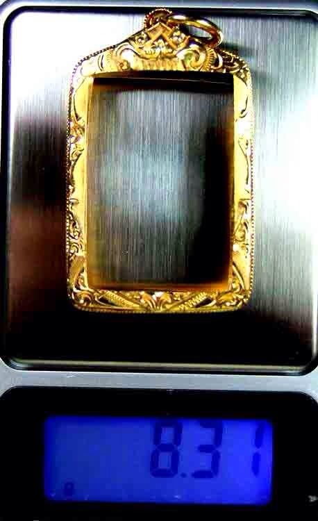 กรอบทอง.ยกซุ้ม 90% งานสั่งทำ ใส่พระสมเด็จ