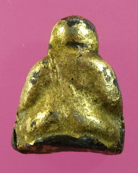 พระสังกัจจายน์เนื้อชินเปียกทอง เก่าองค์จิ๋ว