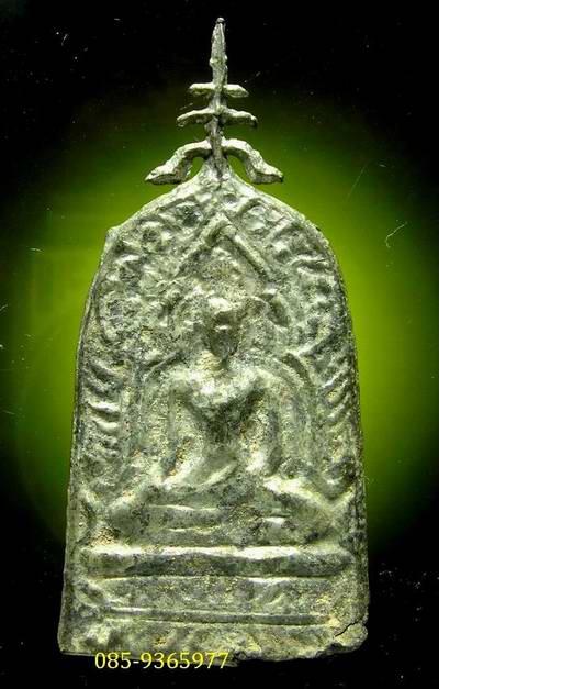 พระ กรุวัดราชบูรณะ .....พิมพ์ชินราชซุ้มเรือนแก้วมีเสาอากาศ..... เนื้อชิน เงิน....ผิวปรอท เดิมๆ+ใบเซอ