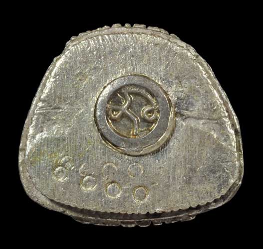 รูปเหมือนเนื้อเงินรุ่นแรก หลวงปู่ญาท่านสวน ฉันทโร วัดนาอุดม อุบลราชธานี