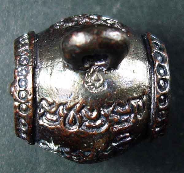 กริ่งกลองรุ่นแรก หลวงปู่คำบุ วัดกุดชมภูสวยๆพร้อมซอง