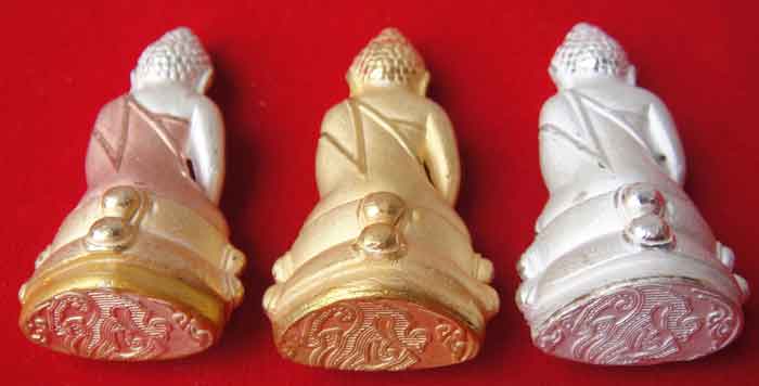 (((วัดใจเคาะเดียว ๑๐ บาทแดง ยกชุด ๓ องค์))) พระกริ่ง ๘๔ พรรษา จ.ป.ร. สมเด็จญาณสังวร สมเด็จพระสังฆราช