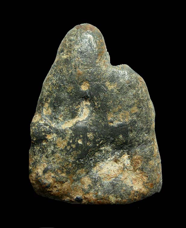 ขุนแผนบ้านกร่าง เนื้อตะกั่วสนิมแดง กรุวัดเสือ จ.สุพรรณบุรี