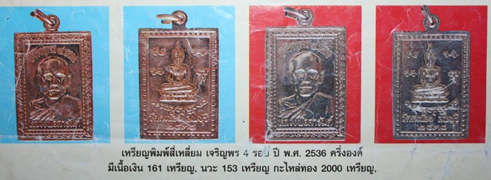 เหรียญ เจริญพร 4 รอบ เนื้อกะไหล่ทอง หลวงพ่อสารันต์ วัดดงน้อย ลพบุรี สวยมากกก นิยมครับ เคาะเดียว