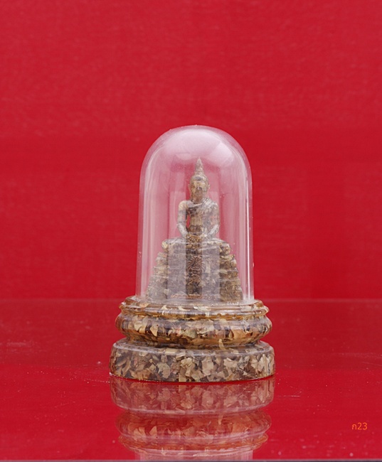 พระบูชาหลวงพ่อโสธรขนาดตั้งหน้ารถ ลายแบ็งค์