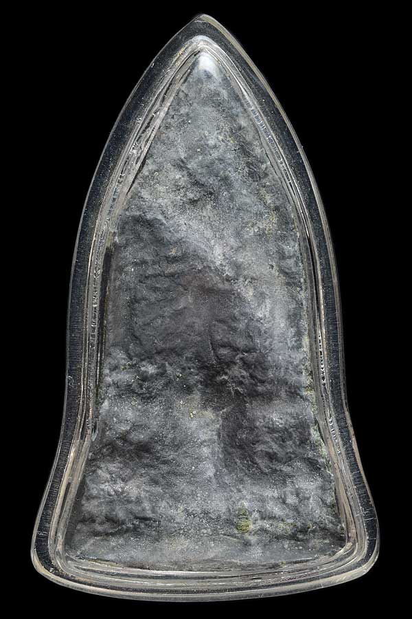 พระโคนสมอ เนื้อชินเงิน พิมพ์ห้อยพระบาท นิยม