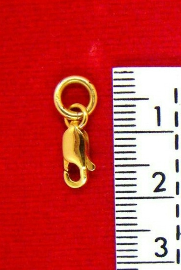 สปริงทองคำแท้ขัดเงา (ทรงแคปซูล)เหมาะสำหรับใช้งานกับพระองค์เล็ก (ใช้กับเม็ดยาหลวงปู่หมุนกำลังสวย)