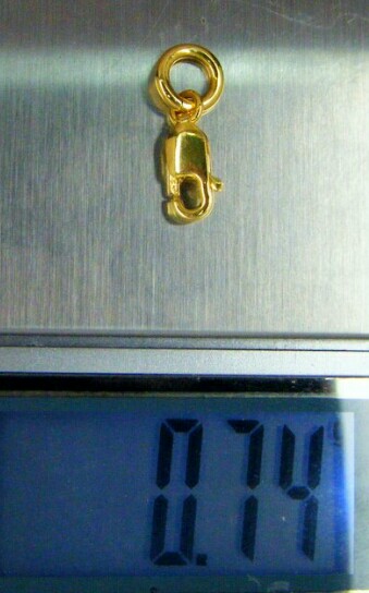 สปริงทองคำแท้ขัดเงา (ทรงแคปซูล)เหมาะสำหรับใช้งานกับพระองค์เล็ก (ใช้กับเม็ดยาหลวงปู่หมุนกำลังสวย)