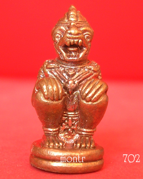 หนุมานรุ่นแรก เสาร์5 พ่อท่านเขียว วัดห้วยเงาะ อุดผง (702)