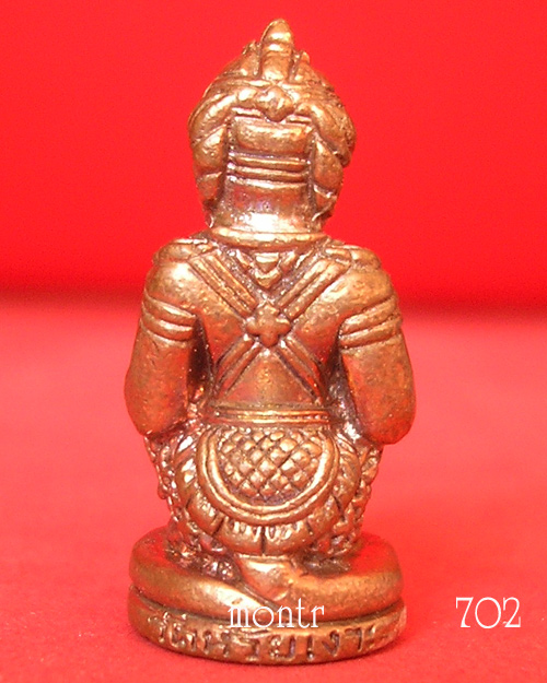 หนุมานรุ่นแรก เสาร์5 พ่อท่านเขียว วัดห้วยเงาะ อุดผง (702)