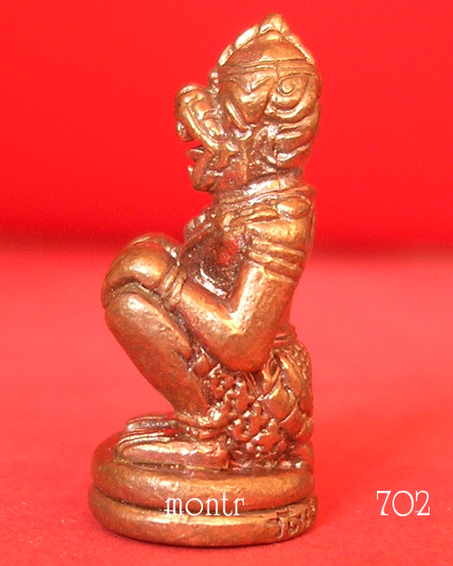 หนุมานรุ่นแรก เสาร์5 พ่อท่านเขียว วัดห้วยเงาะ อุดผง (702)