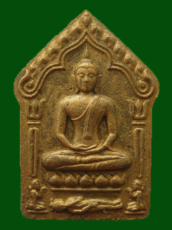 ขุนแผนที่ระลึกสร้างพระบรรจุกรุ..เจดีย์จุฬามณี.เนื้อว่านจินดามณี๑๐๘ฝังตะกรุดเงินคู่เลข 3210ไม่มีกล่อง