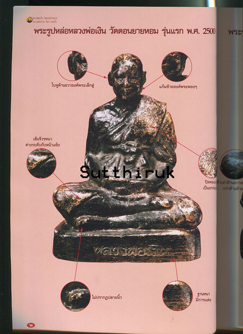 หนังสือ พระเครื่องเมืองพุทธ หลวงพ่อเงิน วัดดอนยายหอม + หลวงพ่อปาน วัดบางนมโค