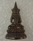 หลวงปู่กาหลงเขี้ยวแก้ว วัดเขาแหลม จ.สระแก้ว พระกริ่งจักรพรรดินารายณ์ เนื้อนวโลหะขอมโบราณพันปี มีโค๊ด