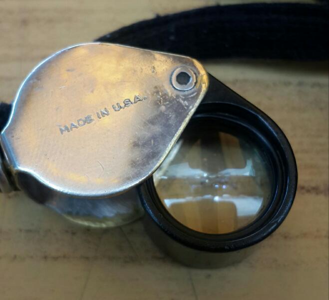 กล้องส่องพระ B&L bausch&lomb 10x บอดี้ทองเหลือง