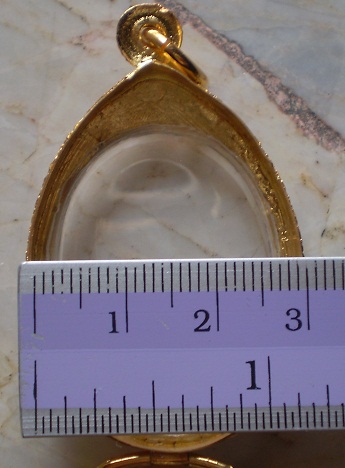 ตลับเงินแกะลาย  ชุบทองแท้ ใส่เหรียญไข่  เคาะเดียว 