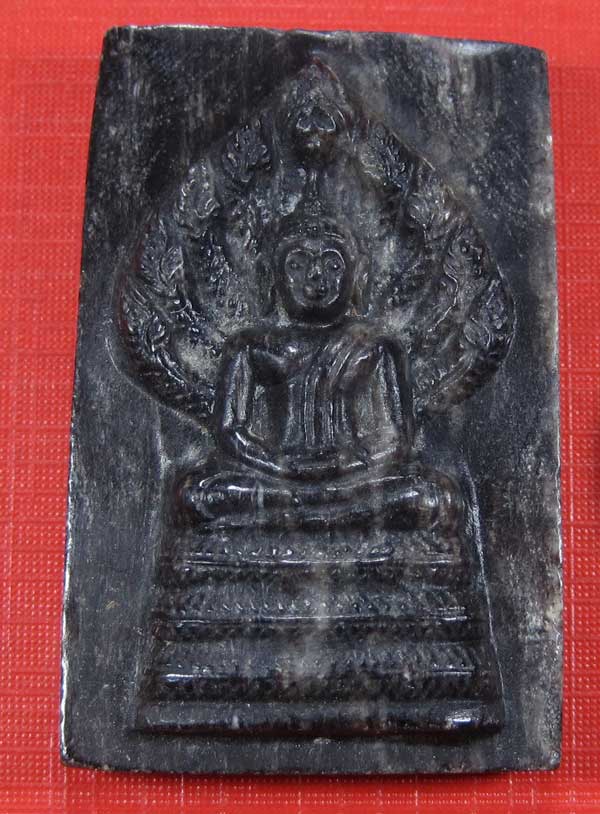 พระนาคปรกแกะจากไม้ตะเคียนดำ1000 ปีปลุกเสกโดยหลวงปู่คำบุ จ.อุบลราชธานี - คณาจารย์อิสาน