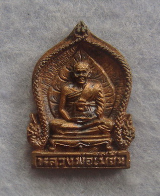 เหรียญรุ่นปลอดโรค-ปลอดภัย  หลวงพ่อเมี้ยน  วัดโพธิ์กบเจา  จ.อยุธยา
