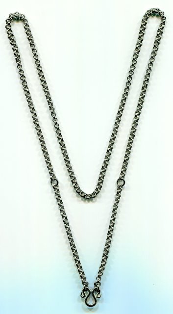 สร้อยสแตนเลสเกรดA(ยี่ห้อพุกแท้ๆ) ขนาด 3.5 มิล ใส่พระ 3 องค์ 32 นิ้ว สวมใส่สบายนะคะ