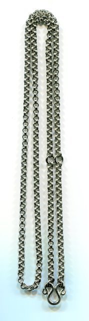 สร้อยสแตนเลสเกรดA(ยี่ห้อพุกแท้ๆ) ขนาด 3.5 มิล ใส่พระ 3 องค์ 32 นิ้ว สวมใส่สบายนะคะ