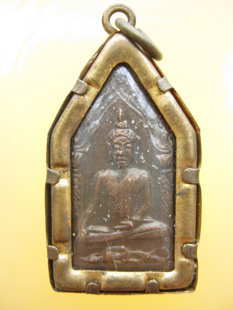 เหรียญขุนแผน2หน้า หลวงพ่อเต๋ คงทอง วัดสามง่าม จ.นครปฐม ปี2507 ในเลี่ยมเดิม