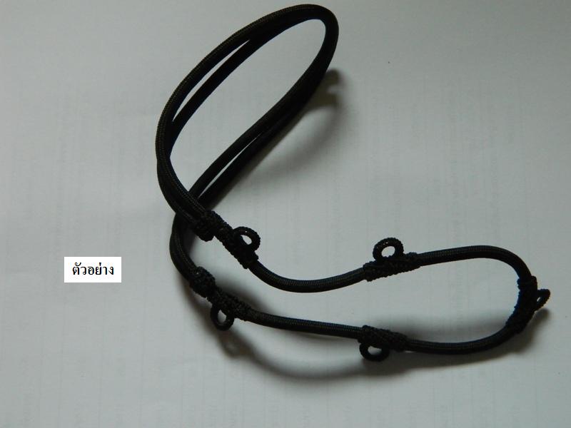 งาน hand madeเชือกคล้องพระ 5 องค์ปรับสั้นยาวได้ปรับสั้นยาวได้ ทำจากไนลอนอย่างดี เส้นใหญ่ ไม่อมเหงื่อ