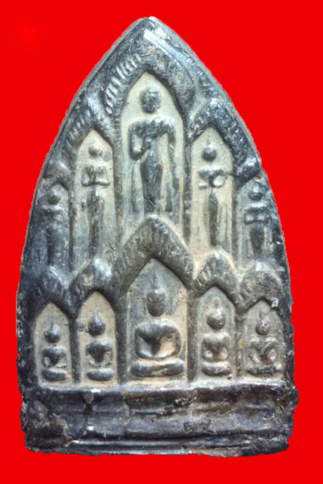 พระสิบทัศน์ หลังพระพุทธ หลวงพ่อเงิน 