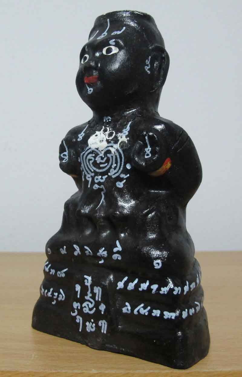 กุมารทองหลวงปู่แย้ม วัดสามง่าม รุ่นเจ้าสัว สูง6.5" ปี2556