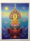 โปสการ์ดที่ระลึก หอศิลป์เฉลิมชัย รูปพระพุทธเจ้าประทานพรเหนือกิเลศมาร ขนาด5X7นิ้ว(เคาะเดียว)