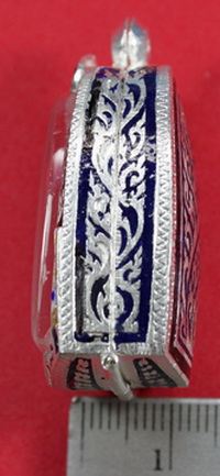 ตลับเงินลงยาพระคง ปิดหลังของใหม่