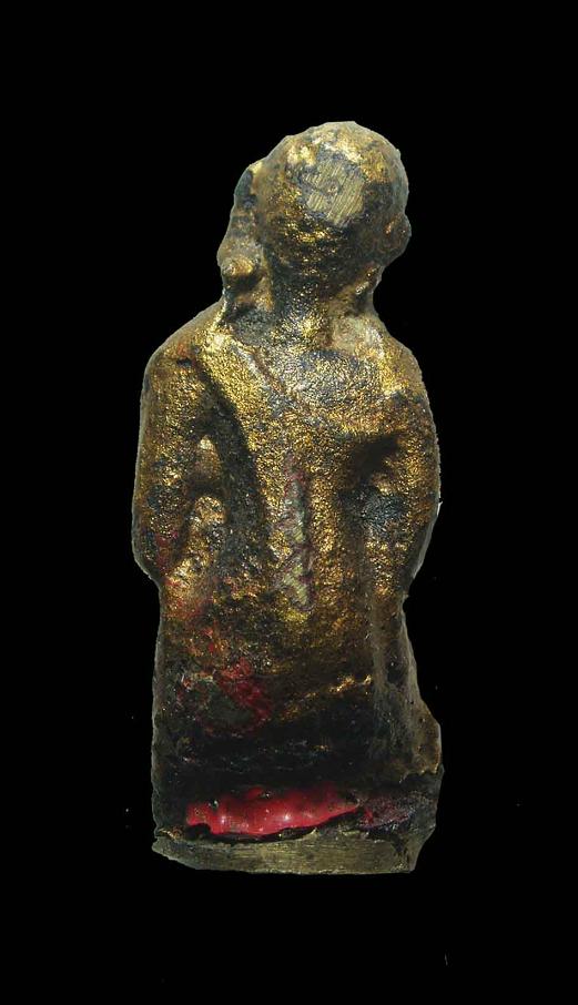 พระโมคคัลลาลอยองค์ ลงรักปิดทองเดิมๆสมัยอยุธยาปลายๆ