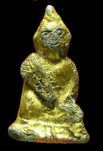 พระกรุวัดเชิงท่านนทบุรีเนื้อตะกั่วสนิมแดง