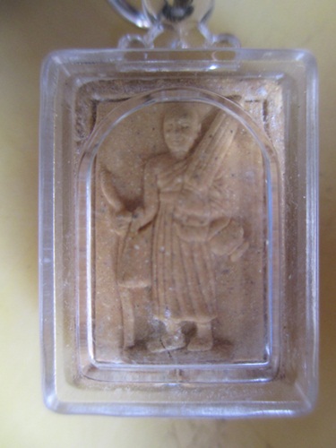 หลวงพ่อยิด พระสิวลี เนื้อขมิ้นเสก รุ่นแรก ปี 2538 ฝังตระกรุดเงิน