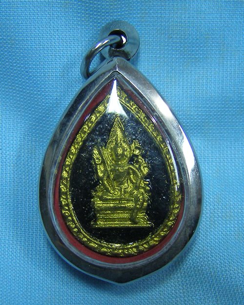 พระพรหมเนื้อผงลงรักปิดทอง ศาลเจ้าคลองขวาง ถนนเพชรเกษมซอย69 กทม