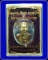 เหรียญเจริญพร พระอาจารย์สัญญา (หลวงพ่อคง) วัดกลางบางแก้ว เนื้อตะกั่ว หน้าทองระฆัง หมายเลข 184