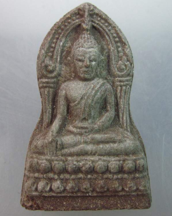 พระพุทธชินราชใบเสมา เนื้อผง โค็ด