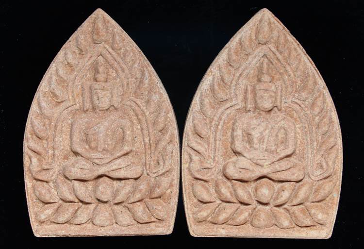**ที่เดียว 2 องค์ พระผงขมิ้นเศก เจ้าสัวสยาม หลวงพ่อคง วัดกลางบางแก้ว ตะกุดเงิน เคาะเดียวแดง**FG41