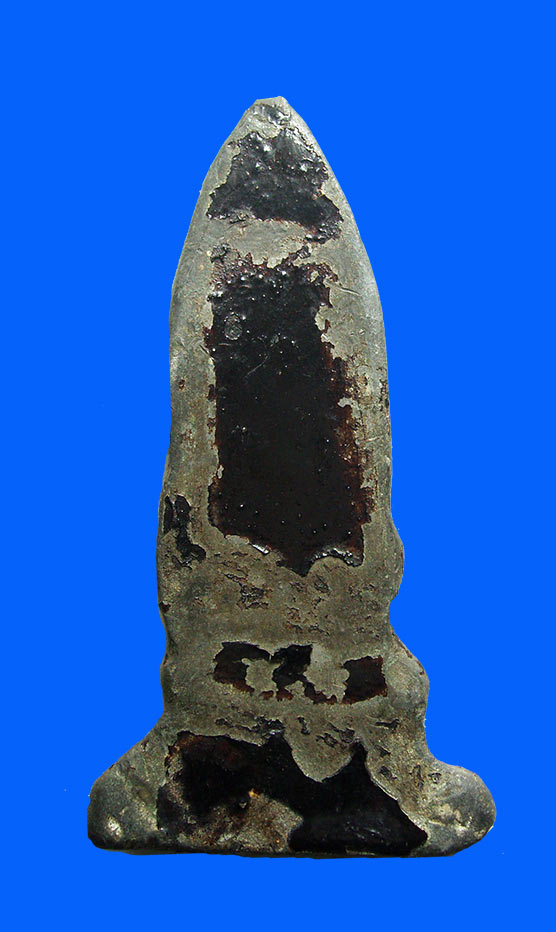 พระโคนสมอเนื้อชินตะกั่ว พิมพ์สมาธิ ลงรักปิดทองสวยๆครับ