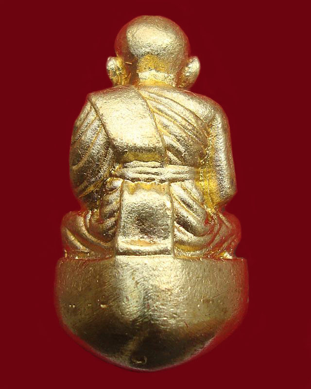 หลวงปู่ทวดพิมพ์เบ้าทุบเนื้อเปียกทอง วัดในหารรุ่นแรกปี 36