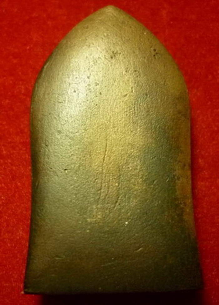 เหรียญหล่อซุ้มยอดขุนพล(พิมพ์เล็ก) เนื้อนวโลหะ หลวงพ่ออุ้น วัดตาลกง จ.เพชรบุรี ปี ๒๕๔๔