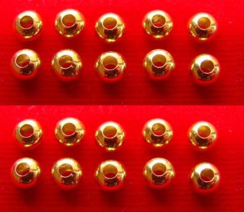 เม็ดทองกลม 90 % ขนาด 4.5 mm จำนวน 20 เม็ด