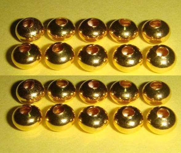 เม็ดทองกลม 90 % ขนาด 5 mm จำนวน 20 เม็ด