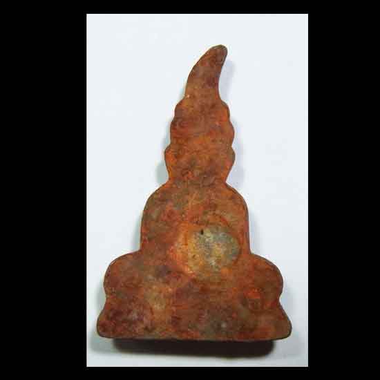 พระท่ากระดาน กรุวัดต้นลำใย สร้างจากตะกั่วนมที่ขุดค้นพบในกรุถ้ำลั่นทม อ.ศรีสวัสดิ์ จ.กาญจนบุรี