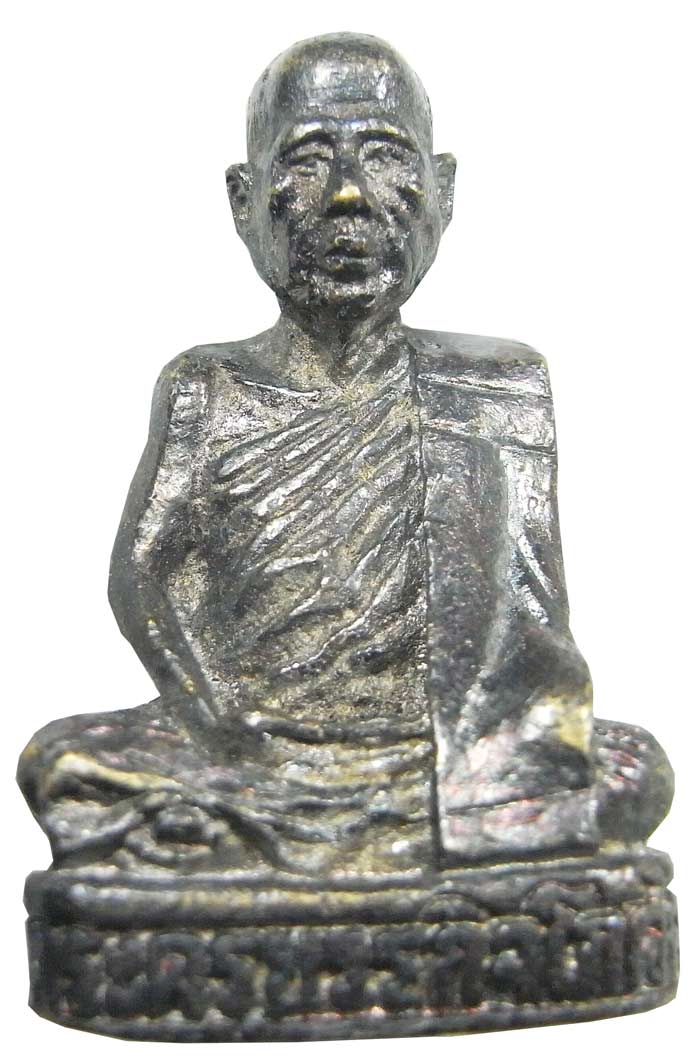 รูปหล่อรุ่นแรกหลวงพ่อตัด วัดชายนา เนื้อทองเหลืองรมดำ รีบเก็บก่อนแพง เก็บรุ่นแรกได้เปรียบ