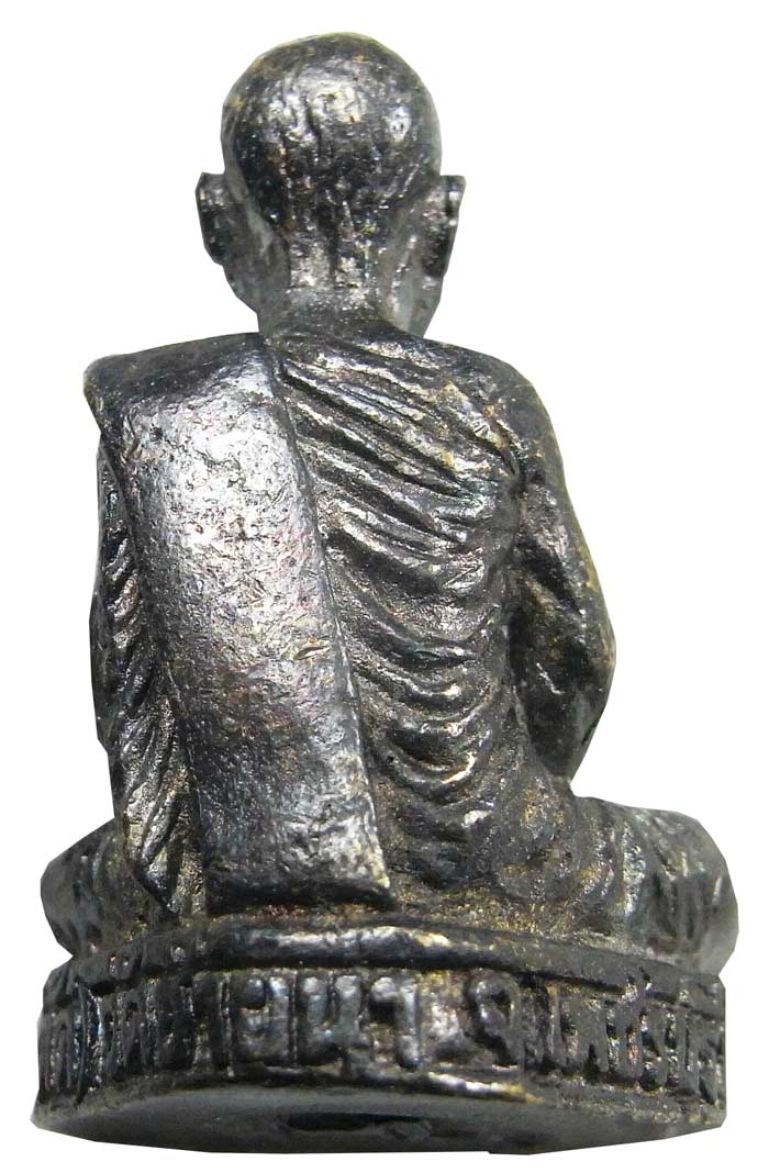 รูปหล่อรุ่นแรกหลวงพ่อตัด วัดชายนา เนื้อทองเหลืองรมดำ รีบเก็บก่อนแพง เก็บรุ่นแรกได้เปรียบ