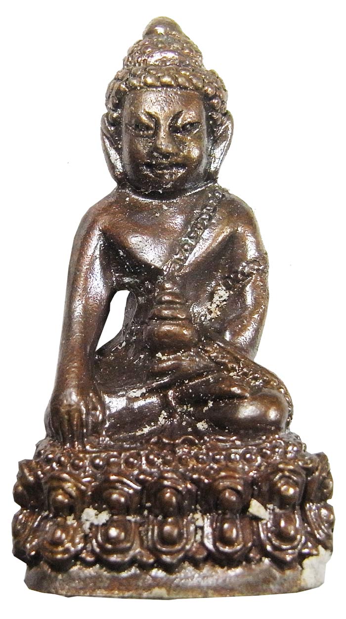  พระกริ่งปวโรก้นอุดผง เนื้อนวะโลหะ ปี 2549 หลวงพ่อตัด วัดชายนา กล่องเดิมๆ สร้างเพียง 1000 องค์