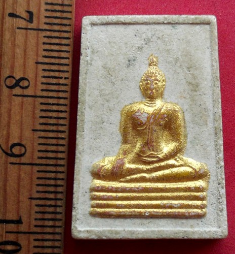 10 บาท ... พระผงพระพุทธรูปทองคำ วัดไตรมิตรวิทยาราม เขตสัมพันธวงศ์ กรุงเทพมหานคร *** Pj457