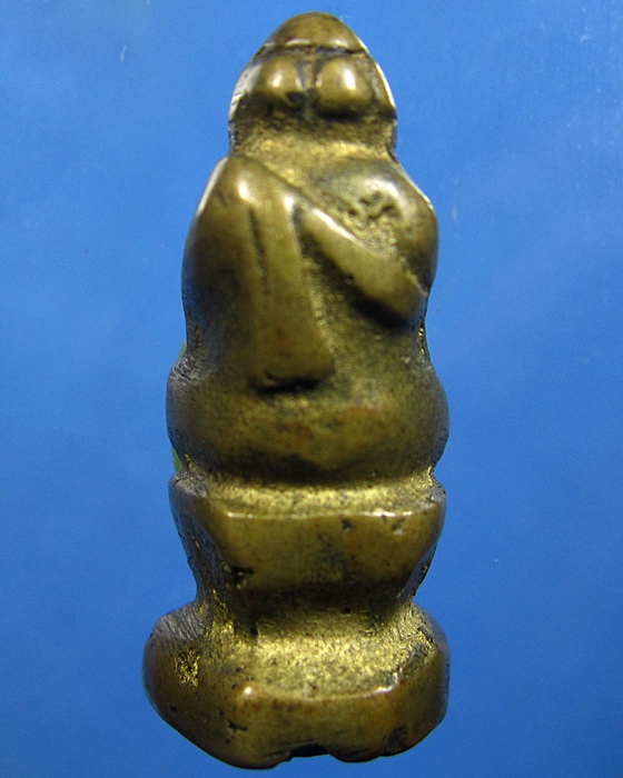 พระอุปคุต ฐานสูง เนื้อหินลงขัน